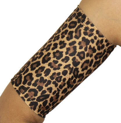 PICC Line Cover - LEOPARD Stretch Sleeve